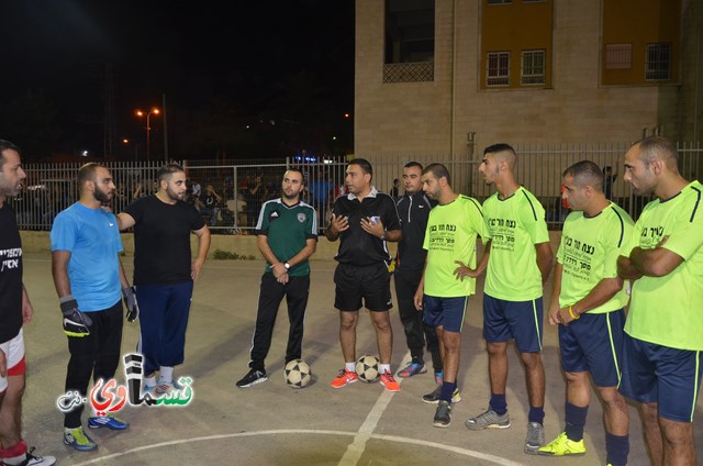 كفرقاسم - فريقي صهيب والعمرية  يتربعان على عرش الدوري بعد جولة الربع نهائي وخطوة الى النصف نهائي 